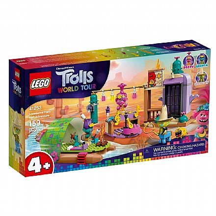 LEGO Trolls - World Tour - Aventura de Jangada no Pântano Isolado - 41253