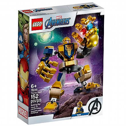 LEGO Super Heroes - Disney - Marvel - Avengers - Robô Thanos - 76141