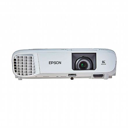 Projetor Epson PowerLite W39 - 3.500 Lumens - Resolução 1280 x 800 - 3LCD - HDMI/VGA/USB - V11H856024
