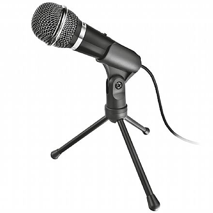 Microfone Streamer Trust Starzz All-round - Conector P2 - 21671
