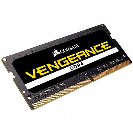 Memória SODIMM 8GB DDR4 2400MHz Corsair Vengeance - para Notebook - C16 - CMSX8GX4M1A2400C16