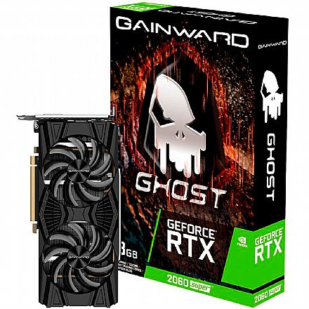 GeForce RTX 2060 Super 8GB GDDR6 256bits - Ghost - Gainward NE6206S018P2-1160X