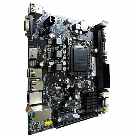 Placa Mãe BPC-B75M-G - (LGA 1155 - DDR3) - Chipset Intel® H61/B75 - Micro ATX