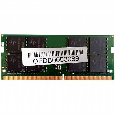 Memória SODIMM 32GB DDR4 2666MHz Micron - para Notebook - S31694C [i]