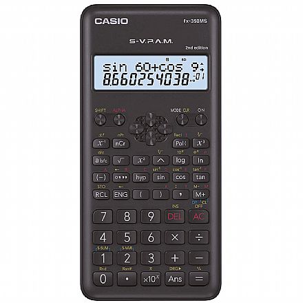 Calculadora Cientifíca Casio - 240 funções - 12 dígitos - FX-82MS-2-S4DH