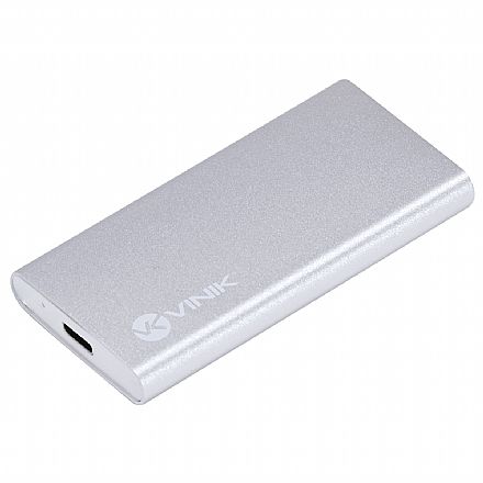 Case para SSD mSATA - USB 3.1 - Vinik CS25-A31