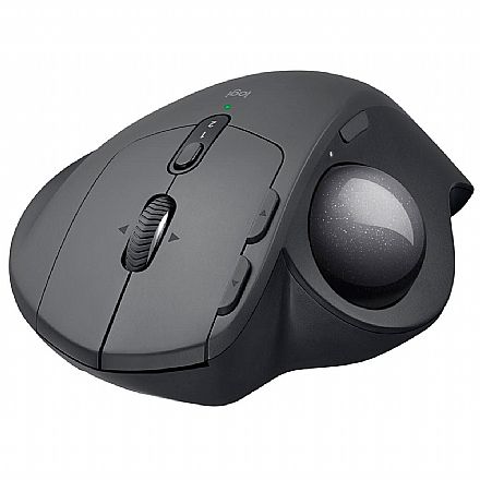 Mouse sem Fio Trackball Logitech MX Ergo - Bluetooth - Receptor Unifying USB - com Ajuste de Ângulo - 910-005177