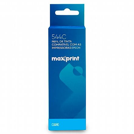 Refil de Tinta Maxprint - Compatível com Epson T544220 - 70ml - Ciano - 61000002