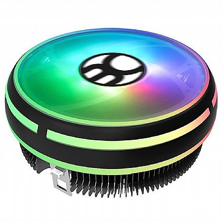 Cooler Gamer Bluecase (AMD / Intel) - LED RGB - Universal - BCG-06UARGB