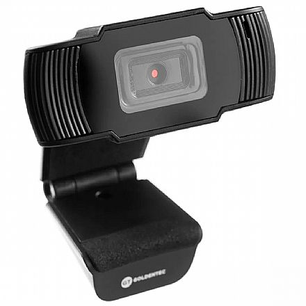 Web Câmera Goldentec GT 720P - Vídeochamadas em HD 720p - com Microfone - 42585
