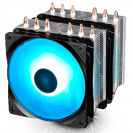 Cooler Deepcool Neptwin RGB ( AMD / Intel ) - DP-MCH6-NT-A4RGB