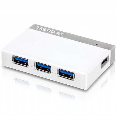 HUB USB 3.0 - 4 Portas - TrendNet TU3-H4