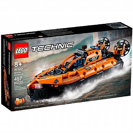 LEGO Technic 2 em 1 - Hovercraft de Resgate - 42120