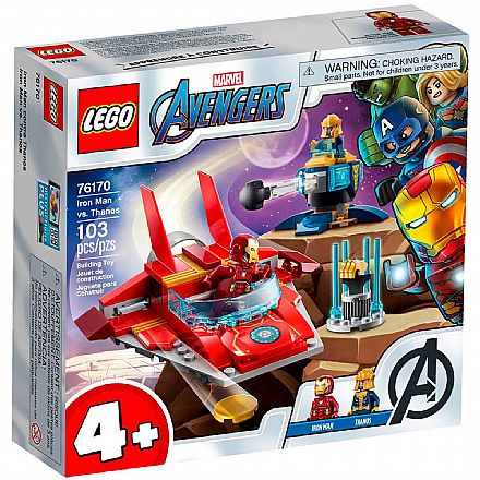 LEGO Super Heroes Marvel - Vingadores: Homem de Ferro contra Thanos - 76170