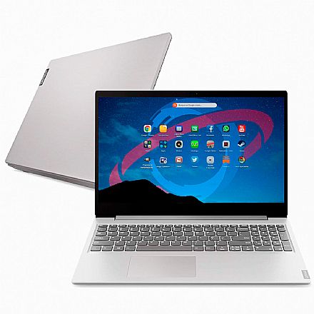 Notebook Lenovo Ideapad S145 - Intel i3 8130U, RAM 4GB, HD 1TB, Tela 15.6", Linux - 81XMS00000