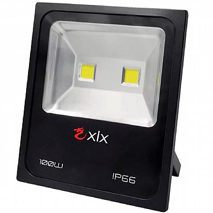 Refletor LED 100W XLX SMD - Holofote - IP66 - Azul