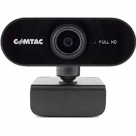 Web Câmera Comtac 9379 - Vídeochamadas em Full HD - com Microfone