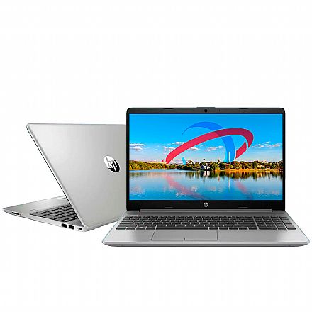Notebook HP 256 G8 - Intel i3 1005G1, RAM 12GB, SSD 256GB, Tela 15.6", Windows 10 - Prata