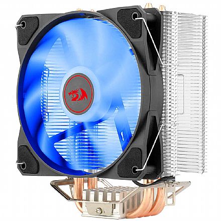 Cooler Redragon Tyr CC-9104B - (AMD / Intel) - LED Azul