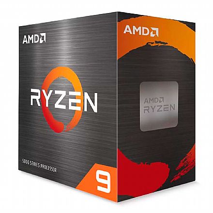 AMD Ryzen 9 5900X - 12 Núcleos - 24 Threads - 3.7GHz (Turbo 4.8 GHz) - Cache 70MB- AM4 - TDP 105W - 100-100000061WOF
