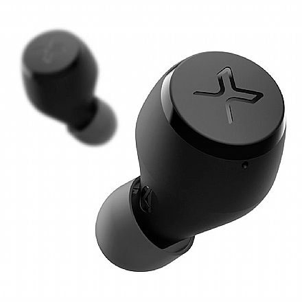 Fone de Ouvido Bluetooth Earbud Edifier TWS X3 - Com Microfone - com Case Carregador - Preto - TWSX3-BLK