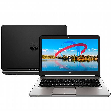 Notebook HP ProBook 645 G1 - AMD A10, RAM 8GB, SSD 480GB, Tela 14", Windows 10 Professional - Seminovo