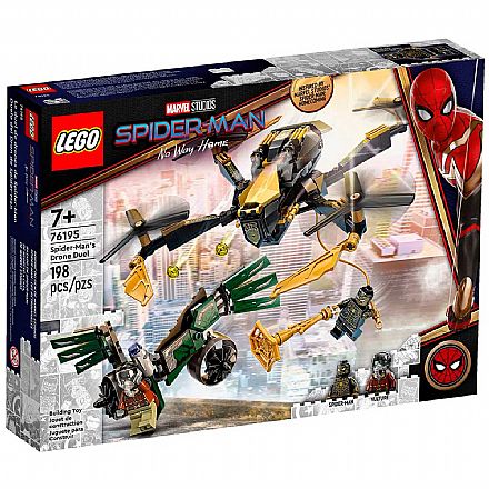 LEGO Super Heroes Marvel - Duelo de Drones do Homem-Aranha - 76195