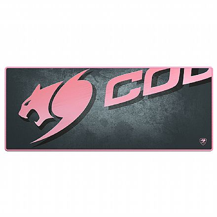 Mousepad Gamer Cougar Arena X Rosa - Extra Grande: 1000 x 400mm - CGR-ARENA X PINK