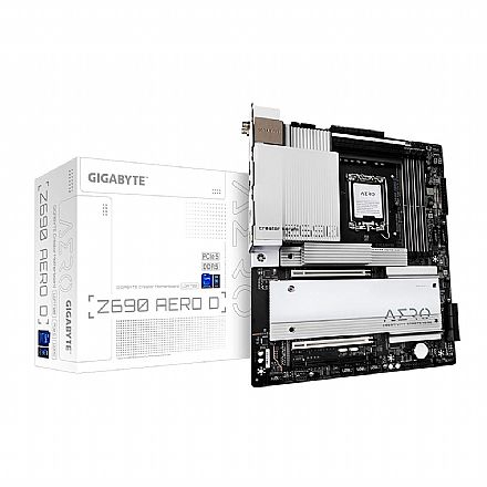 Gigabyte Z690 Aero D (LGA 1700 - DDR5 6400 O.C) - Chipset Z690 - USB 3.2 - Slot M.2 - Wi-Fi 6 - 10GbE