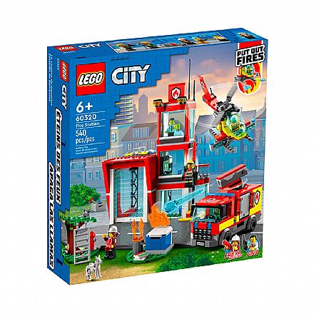LEGO City - Quartel dos Bombeiros - 60320
