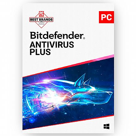 Bitdefender Antivirus Plus - Licença de 1 Ano - para 1 PC - Versão Download