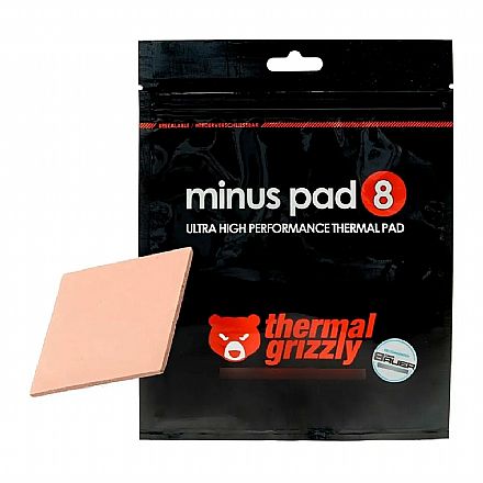 Pad Térmico Thermal Grizzly Minus Pad 8 - 30 x 30 x 1.0mm - TG-MP8-30-30-10-1R