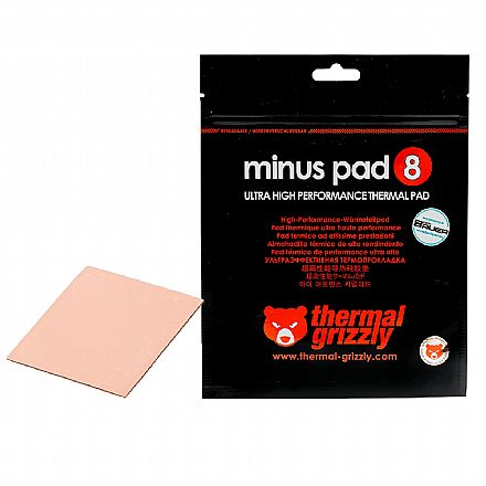 Pad Térmico Thermal Grizzly Minus Pad 8 - 30 x 30 x 0.5mm - TG-MP8-30-30-05-1R