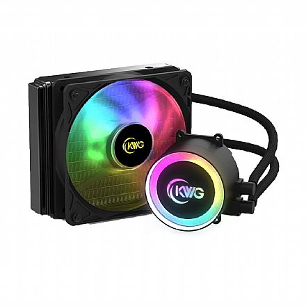 Water Cooler KWG Crater E1-120R (AMD / Intel) - LED RGB