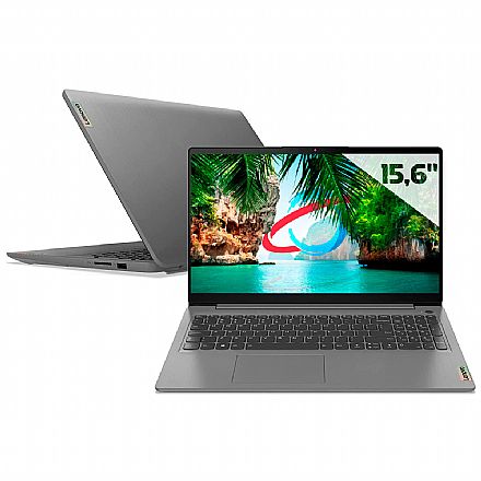 Notebook Lenovo Ideapad 3i - Intel i3 1115G4, RAM 4GB, SSD 128GB, Tela 15.6" Full HD, Linux - 82MDS00600