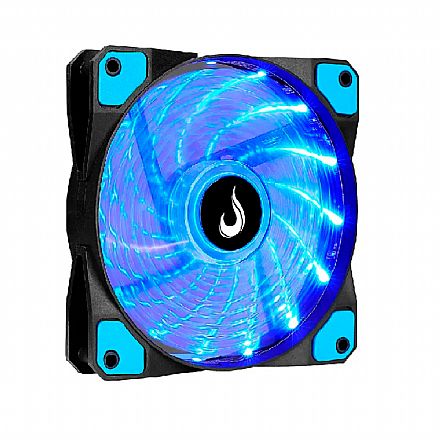 Cooler 120mm Rise Mode Wind - LED Azul - RM-WN-01-BB