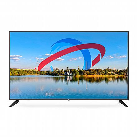 TV 55" Multilaser TL025M - Smart TV - 4K Ultra HD - Wi-Fi - HDR10 - HDMI / USB