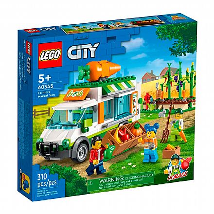 LEGO City - Van do Mercado de Agricultores - 60345