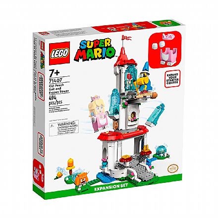 LEGO Super Mario™ - Traje Peach Gata e Torre Gelada - Pacote de Expansão - 71407