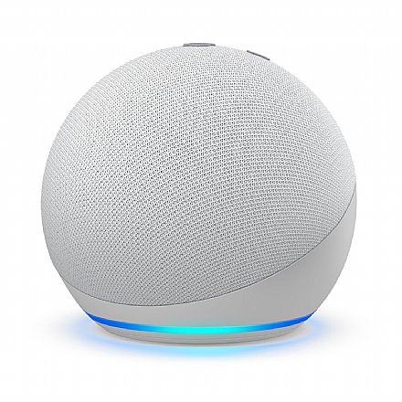 Assistente Pessoal Echo Dot 4ª Geração - Smart Speaker com Alexa - Bluetooth 5.0 - Branco - B7W64E