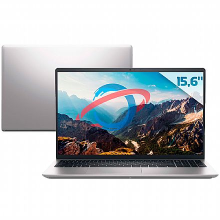 Notebook Dell Inspiron i15-i1100-U40S - Intel i5 1135G7, RAM 8GB, SSD 256GB, Tela 15.6" Full HD, Linux - Prata - Outlet