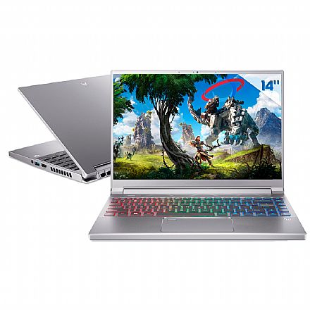 Notebook Acer Triton 300 SE PT314-52S-71AR - Intel i7 12700H, 16GB, SSD 1TB, GeForce RTX 3060, Tela 14" OLED Quad HD - Windows 11