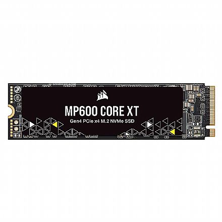 SSD M.2 4TB Corsair MP600 Core XT - NVMe - Leitura 5.000MB/s, Gravação 4.400MB/s - Compativel com PS5