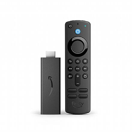 Smart Box Streaming Player - Fire TV Stick - Full HD - com Controle Remoto - Transforme TV em Smart TV - Wi-Fi - HDMI - B08C1K6LB2