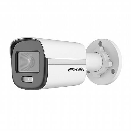 Câmera de Segurança IP Externa Hikvision ColorVu DS-2CD1027G0-L - Bullet - Lente 2.8mm - Full HD - Sensor 1/2.8" - Proteção contra chuva IP67