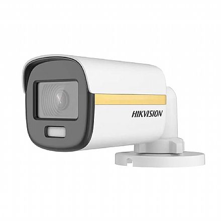 Câmera de Segurança Bullet Hikvision ColorVu - Lente 2.8mm - Full HD - Alarme de Luz - Proteção IP67 - DS-2CE10DF3T-F