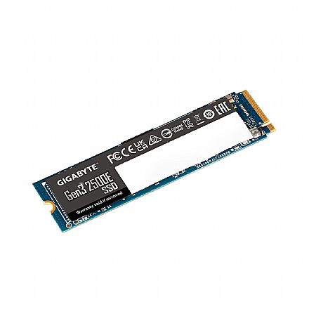 SSD M.2 1TB Gigabyte 2500E - NVMe - Leitura 2400MB/s - Gravação 1800MB/s - GP-GSM2NE3256GNTD