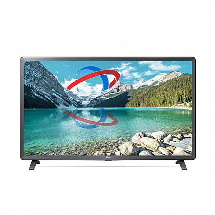 TV 32" LG 32LQ620BPSB - Smart TV - HD - HDR10 Pro - WebOS 22 - Wi-Fi e Bluetooth Integrado - HDMI/USB
