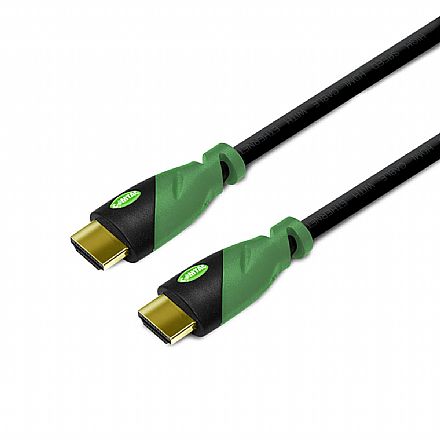 Cabo HDMI 2.0 - Conector Gold 4K - 1,8 metro - Comtac 28119362