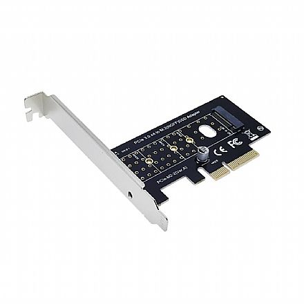 Placa Controladora M.2 Dex - NVMe para PCI-E x4 - 1 slot M.2 - DP-20